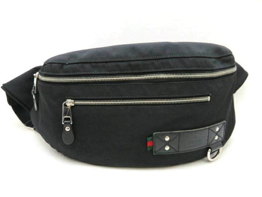 Gucci Waist Belt Crossbody bag body black